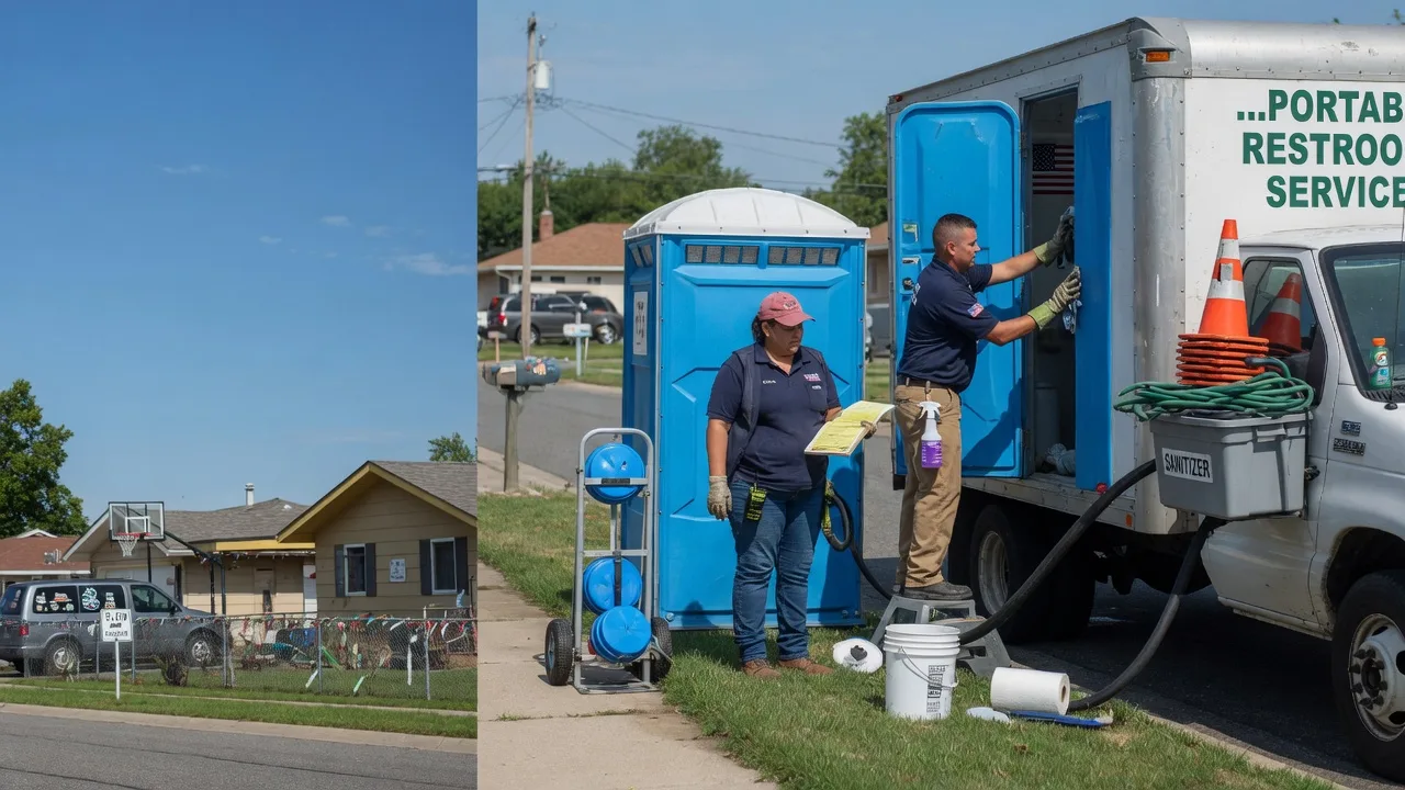 Portable Toilet Rental in Gilman, IL near me
